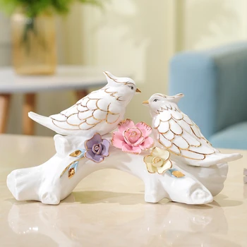 Romantic Birds Ceramic Twigs animal art figurine Home Decor Crafts room decoration Furnishings Wedding Decorations Gifts
Romantic Birds Ceramic Twigs animal art figurine Home Decor Crafts room decoration Furnishings Wedding Decorations Gifts