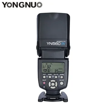 YongNuo YN 560 IV YN560IV YN-560IV 2.4G Wireless Master & Group flash Speedlite For Canon Nikon Sony Pentax essentialap Cameras
YongNuo YN 560 IV YN560IV YN-560IV 2.4G Wireless Master & Group flash Speedlite For Canon Nikon Sony Pentax essentialap Cameras