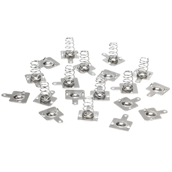 20pcs Replacement Metal Batteries Spring Contact Plate Silver For AA AAA Batteries
20pcs Replacement Metal Batteries Spring Contact Plate Silver For AA AAA Batteries
