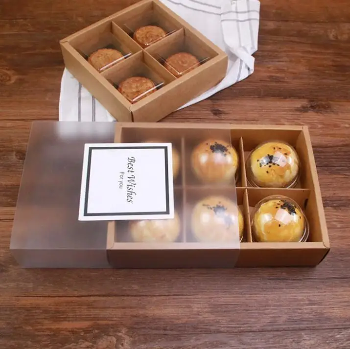 4 and 6 pack Drawer Kraft paper Mid-Autumn Festival Moon cake box Frosted transparent Egg-Yolk Puff pastry Packaging BoxesSN2210
4 and 6 pack Drawer Kraft paper Mid-Autumn Festival Moon cake box Frosted transparent Egg-Yolk Puff pastry Packaging BoxesSN2210