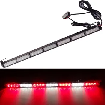 28 LED 31.5" Emergency Traffic Advisor Warning Flash Strobe Beacon Light White Red Flashing Lamp
28 LED 31.5" Emergency Traffic Advisor Warning Flash Strobe Beacon Light White Red Flashing Lamp