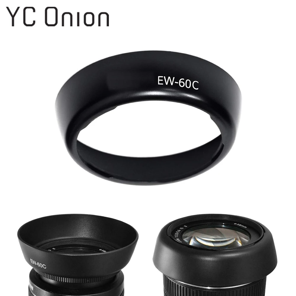 

EW60C EW-60C Bayonet Mount Lens Hood for Canon EF EF-S 18-55mm f/3.5-5.6 IS 28-90mm f/4-5.6 II USM 28-80mm f/3.5-5.6 V USM Lens