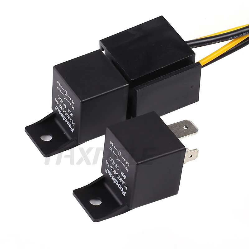 1Pcs/set Waterproof Automotive Relay 12V 80A 4Pin 5Pin wide Pin SPDT Car automotive relay with relay socket for Car modification
1Pcs/set Waterproof Automotive Relay 12V 80A 4Pin 5Pin wide Pin SPDT Car automotive relay with relay socket for Car modification
