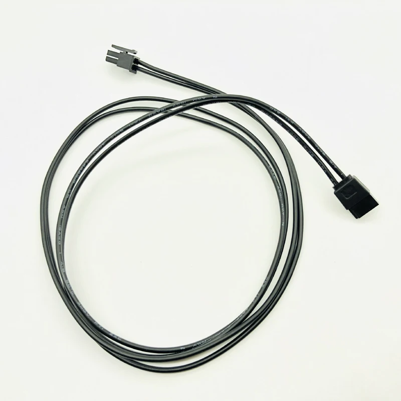 45CM Mini 4 Pin to 2 Sata SSD power supply cable for lenovo M410 M610 M415 B Af