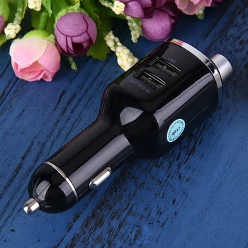 3 in 1 Dual USB Hands-free Car MP3 Player Car Charger FM Transmitter USB Slot Car Accessories
3 in 1 Dual USB Hands-free Car MP3 Player Car Charger FM Transmitter USB Slot Car Accessories