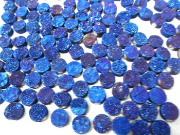 Free ship--AA Grade 50pcs 6-14mm Cabochon Calibrated Duzy Drusy Agate Titanium Quartz Round Coin AB mistic blue Assortment charm
Free ship--AA Grade 50pcs 6-14mm Cabochon Calibrated Duzy Drusy Agate Titanium Quartz Round Coin AB mistic blue Assortment charm