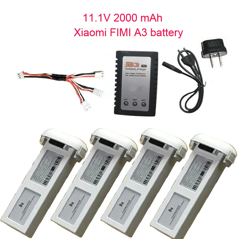 FIMI A3 2000 mAh LiPo battery for 5.8G GPS RC Drone 1KM FPV 25 Minutes RC Quadcopter RTF Racing Models Helicopter
FIMI A3 2000 mAh LiPo battery for 5.8G GPS RC Drone 1KM FPV 25 Minutes RC Quadcopter RTF Racing Models Helicopter