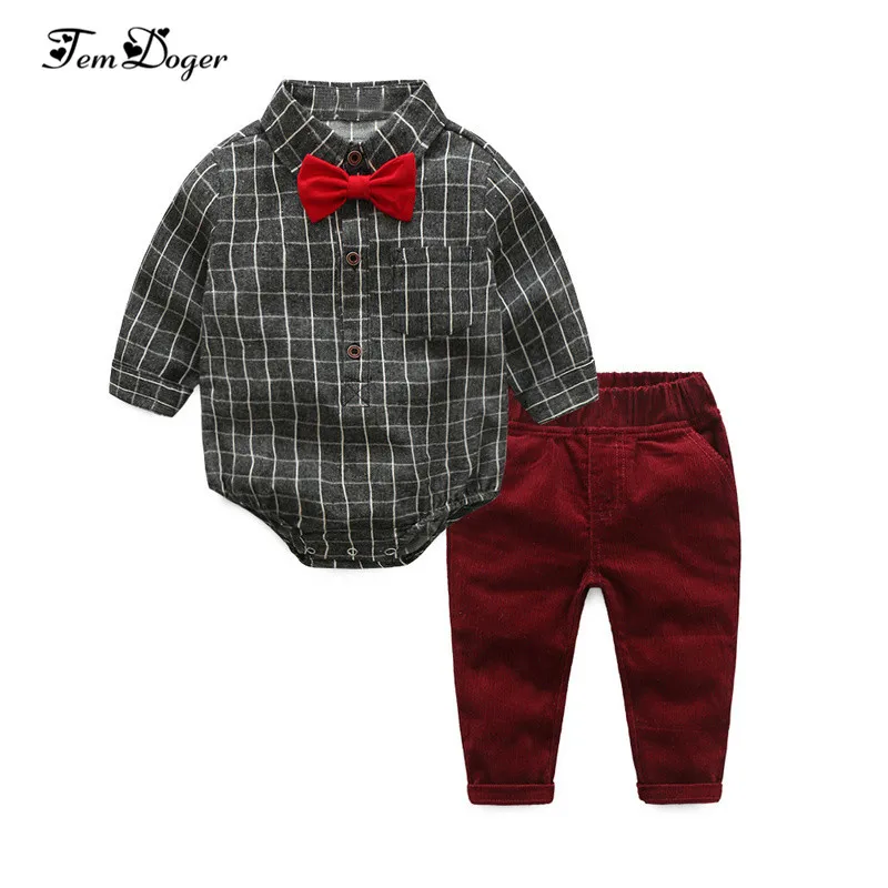 2019 fashion baby boy long-sleeved clothing top+pants 2 pcs gentleman suit children clothes set newborn tie children's clothing
2019 fashion baby boy long-sleeved clothing top+pants 2 pcs gentleman suit children clothes set newborn tie children's clothing