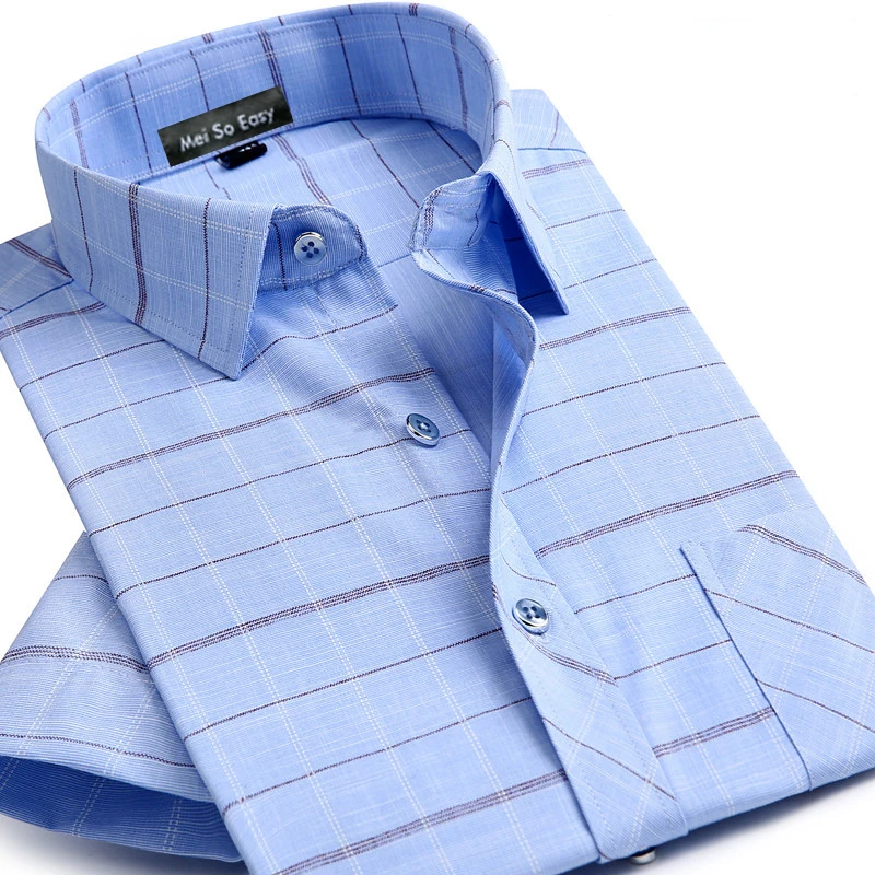 summer high quality new arrival fashion male Plaid formal men's shirt short sleeve super large plus size M-9XL 38-46 47 48 49
summer high quality new arrival fashion male Plaid formal men's shirt short sleeve super large plus size M-9XL 38-46 47 48 49