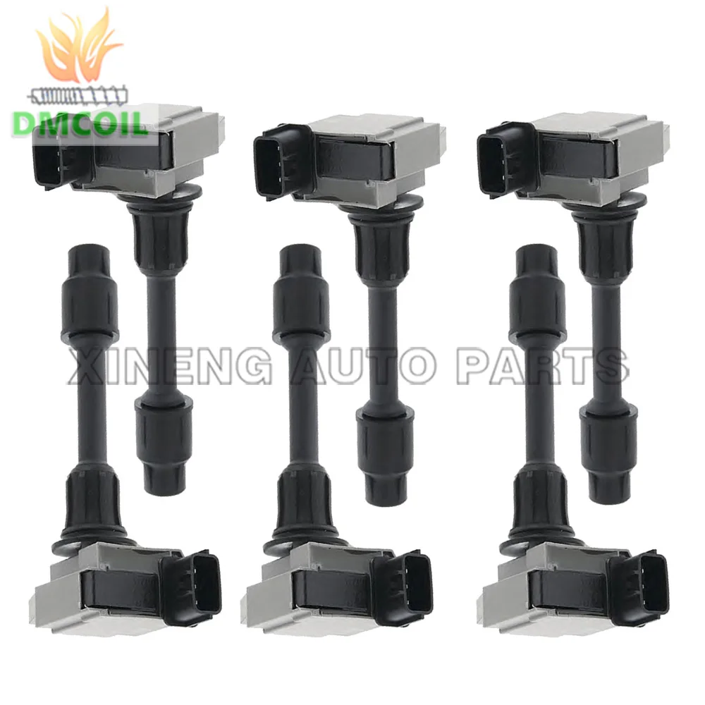 Катушка зажигания для INFINITI FX35 M35 QX4 NISSAN ELGRAND PATHFINDER PICKUP TERRANO II 3.3L 3.5L 22448-4W010 22448-4W011, 6 шт.
Катушка зажигания для INFINITI FX35 M35 QX4 NISSAN ELGRAND PATHFINDER PICKUP TERRANO II 3.3L 3.5L 22448-4W010 22448-4W011, 6 шт.