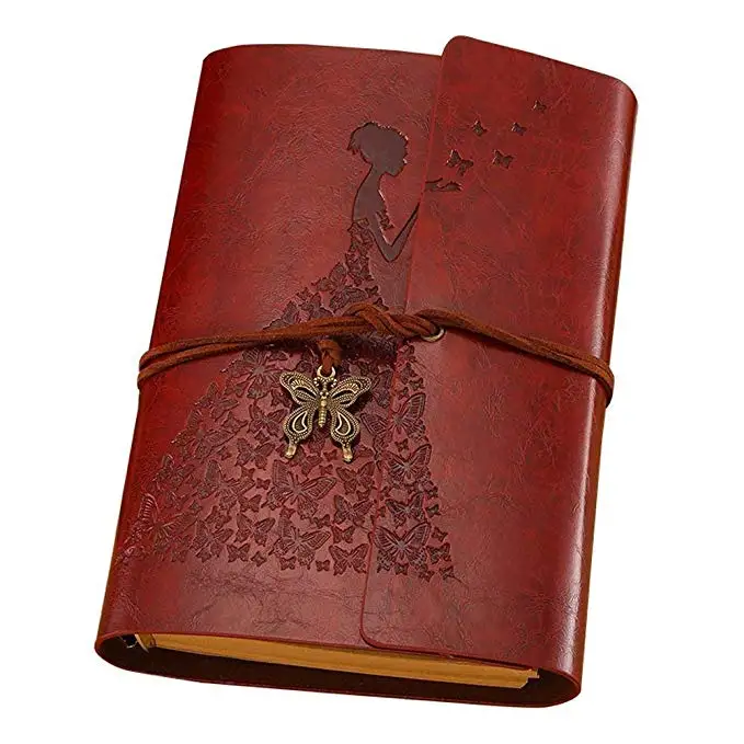 A6 Leather Journal Vintage Spiral Bound Notebook Refillable Dairy Sketchbook Travel Journal with Blank Pages for girl gifts
A6 Leather Journal Vintage Spiral Bound Notebook Refillable Dairy Sketchbook Travel Journal with Blank Pages for girl gifts