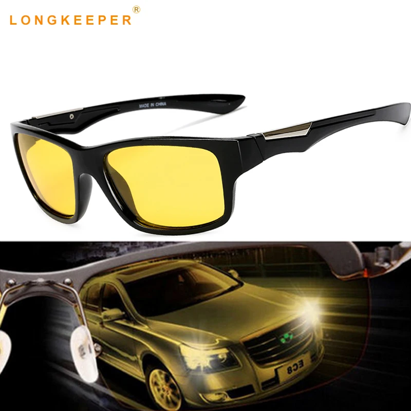 Long Keeper 2018 New Night Vision Sunglasses Men Brand Designer Polarized Night Driving Enhanced Light anti-glare Glasses
Long Keeper 2018 New Night Vision Sunglasses Men Brand Designer Polarized Night Driving Enhanced Light anti-glare Glasses