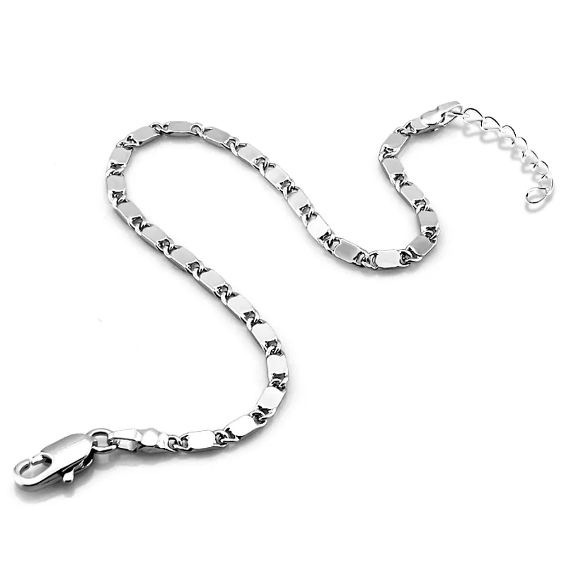 The new Silver Bracelets Women Italy Polishing Process Smooth The flat square Bracelet Bangles Best Gift Jewelry
The new Silver Bracelets Women Italy Polishing Process Smooth The flat square Bracelet Bangles Best Gift Jewelry