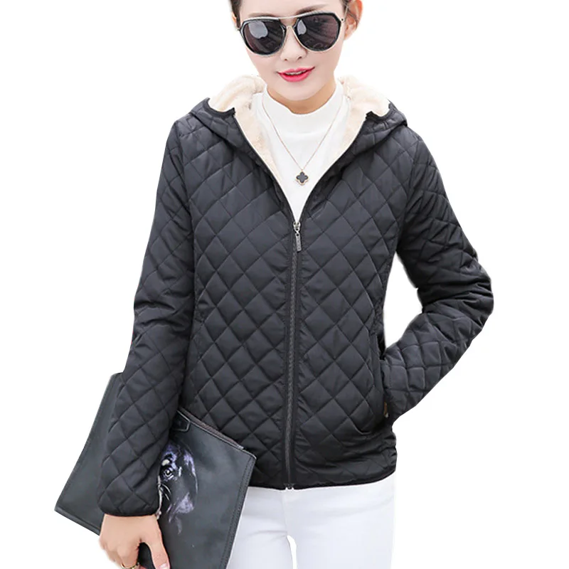 women winter jacket hooded fleece solid coat 2019 New Fashion Autumn spring thin outerwear female short zipper student Coat
women winter jacket hooded fleece solid coat 2019 New Fashion Autumn spring thin outerwear female short zipper student Coat
