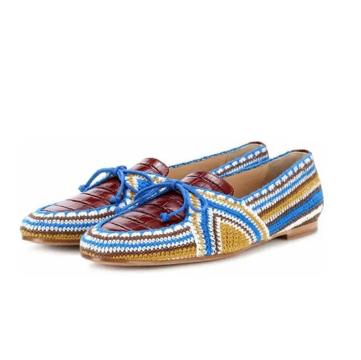 Flat Shoes Wome Low Top Butterfly Knot Knit Loafers Tenis Femin Slip On Casual Shoes For Women Brand Retro Stylish Color Shoes
Flat Shoes Wome Low Top Butterfly Knot Knit Loafers Tenis Femin Slip On Casual Shoes For Women Brand Retro Stylish Color Shoes