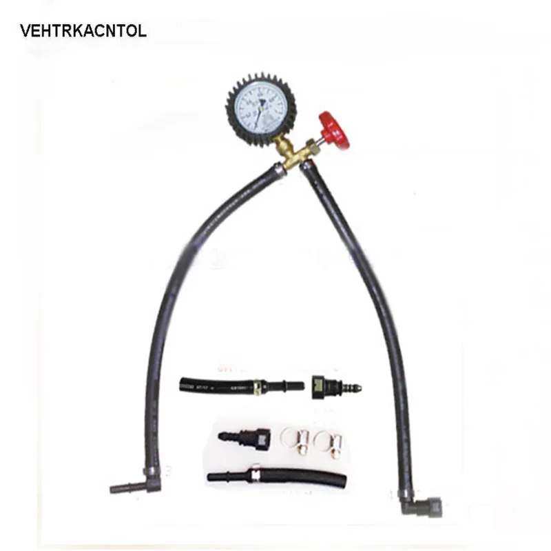 VEHTRKACNTOL Professional Car Fuel Pressure Gauge Car Gasoline Pressure Gauge Meter Tester With 7.89 9.49 Connector
VEHTRKACNTOL Professional Car Fuel Pressure Gauge Car Gasoline Pressure Gauge Meter Tester With 7.89 9.49 Connector