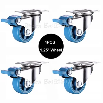 Brand New 4PCS 1.25Inch Furniture Casters With Brake Platform Trolley Chair Utensils Swivel Wheels Super Mute Wheel Runners
Brand New 4PCS 1.25Inch Furniture Casters With Brake Platform Trolley Chair Utensils Swivel Wheels Super Mute Wheel Runners