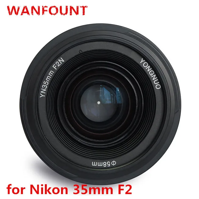 YONGNUO 35mm Lens YN35mm F2.0 AF/MF Fixed Focus F1.8 AF/EF Lens for Canon Nikon F Mount D3200 D3400 D3100 D5300 for DLSR Camera
YONGNUO 35mm Lens YN35mm F2.0 AF/MF Fixed Focus F1.8 AF/EF Lens for Canon Nikon F Mount D3200 D3400 D3100 D5300 for DLSR Camera