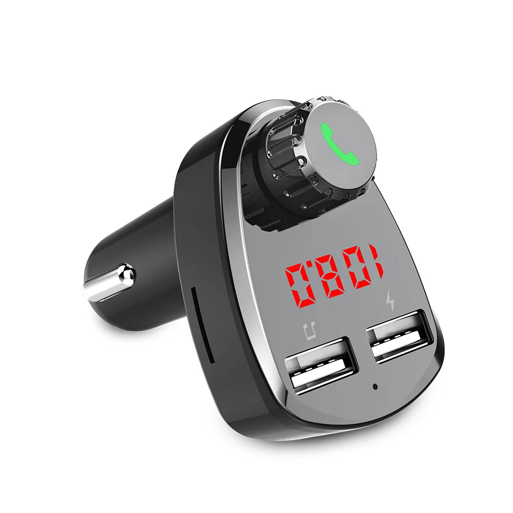 FM Transmitter Aux Modulator Bluetooth Handsfree Car Kit Car Audio MP3 Player with 2.4A Quick Charge Dual USB Car Charger
FM Transmitter Aux Modulator Bluetooth Handsfree Car Kit Car Audio MP3 Player with 2.4A Quick Charge Dual USB Car Charger