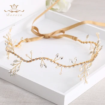 Wedding Handmade Gold Hairbands Brides Korean Rhinestone Tiara Head wear Crystal Hair Jewelry Soft Headbands
Wedding Handmade Gold Hairbands Brides Korean Rhinestone Tiara Head wear Crystal Hair Jewelry Soft Headbands