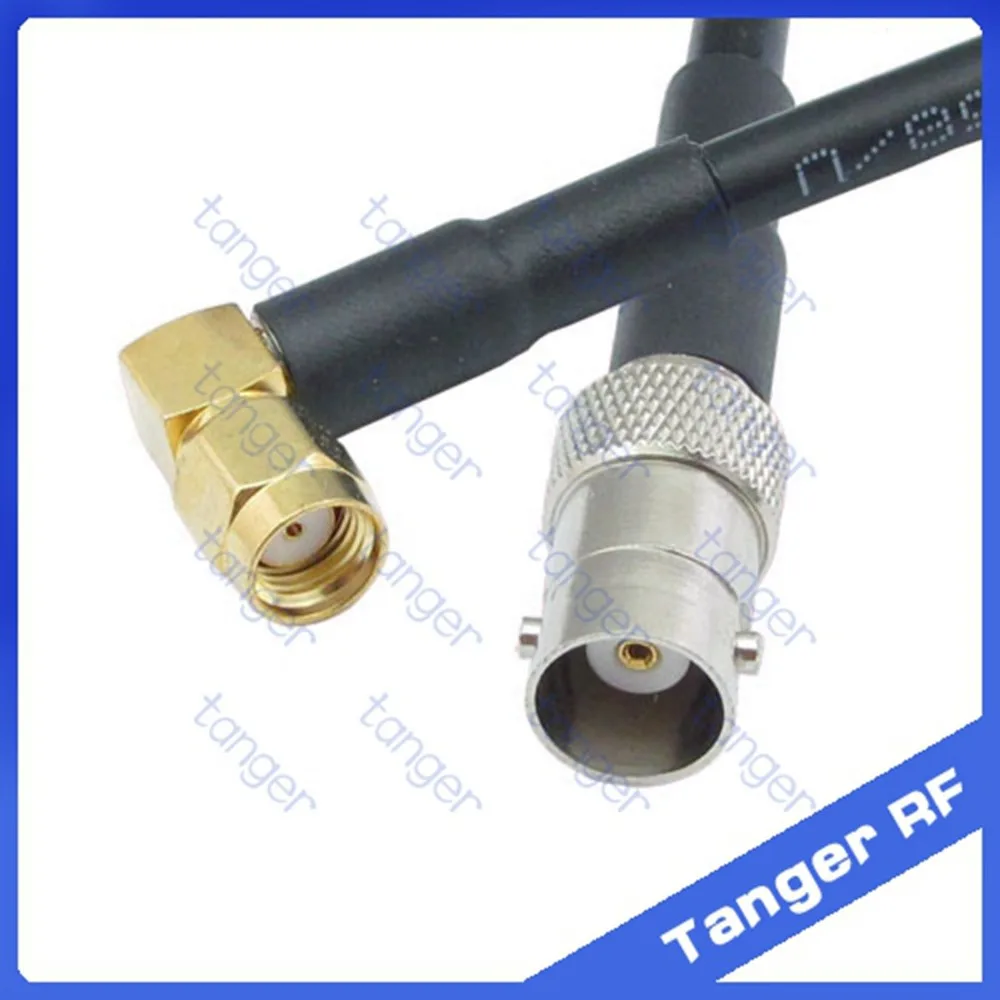 Hot sale BNC female jack to RP-SMA male connector right angle RF RG58 Pigtail Jumper Coaxial Cable 20inch 50cm High Quality
Hot sale BNC female jack to RP-SMA male connector right angle RF RG58 Pigtail Jumper Coaxial Cable 20inch 50cm High Quality