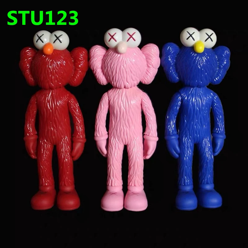 Super Kawaii Thailand Bangkok Exhibition Sesame Street Kaws BFF PVC Refinement Doll Toy Collections For Children Gift 30cm N688
Super Kawaii Thailand Bangkok Exhibition Sesame Street Kaws BFF PVC Refinement Doll Toy Collections For Children Gift 30cm N688