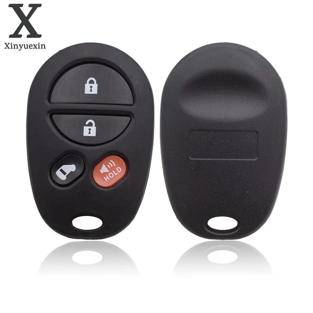 Xinyuexin 4 Buttons Replacement Car Key Cover Case Fit for TOYOTA Highlander Sequoia Sienna Remote Shell No Logo
Xinyuexin 4 Buttons Replacement Car Key Cover Case Fit for TOYOTA Highlander Sequoia Sienna Remote Shell No Logo