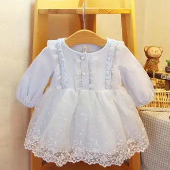 2017 Brand New baby Infant Girl Autumn Spring Cute Lace Floral Dress Girls Princess Dresses newborn clothes
2017 Brand New baby Infant Girl Autumn Spring Cute Lace Floral Dress Girls Princess Dresses newborn clothes