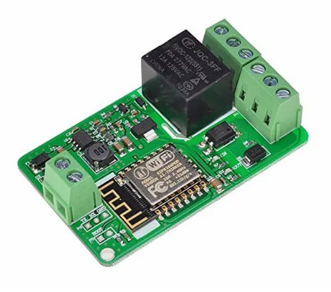 Green ESP8266 ESP-12F Relay Module 10A 220V Network Relay WIFI Module Input DC 4 Layers Board TVS Input Automatic Protection
Green ESP8266 ESP-12F Relay Module 10A 220V Network Relay WIFI Module Input DC 4 Layers Board TVS Input Automatic Protection