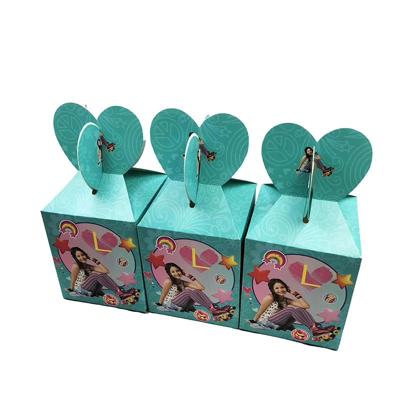 6pcs/lot Luna theme candy boxes baby shower party decorations Soy Luna gift boxes Soy Luna birthday party decorations
6pcs/lot Luna theme candy boxes baby shower party decorations Soy Luna gift boxes Soy Luna birthday party decorations