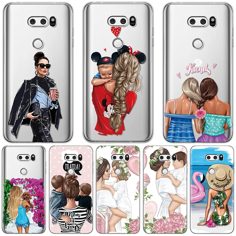 Fashion Black Brown Hair Baby Mom Girl Silicon Luxury Case For Coque LG V20 V30 G5 G6 G4 Q6 Q7 G7 G3 Funda For LG X Power 2 Case
Fashion Black Brown Hair Baby Mom Girl Silicon Luxury Case For Coque LG V20 V30 G5 G6 G4 Q6 Q7 G7 G3 Funda For LG X Power 2 Case
