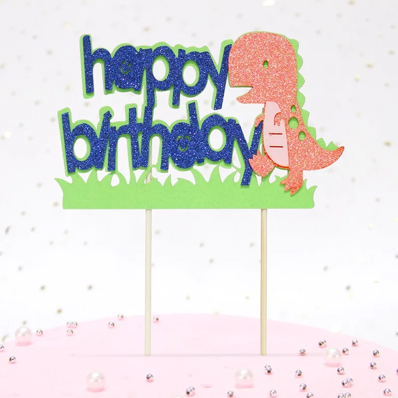 2pcs Dinosaur Theme Happy Birthday Cake Toppers Birthday Cupcake Picks Roar Celebrating Party Decors Animal Party Favor
2pcs Dinosaur Theme Happy Birthday Cake Toppers Birthday Cupcake Picks Roar Celebrating Party Decors Animal Party Favor