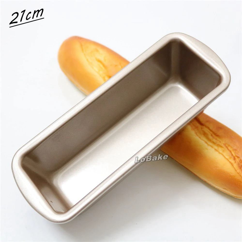New arrivals 21cm golden carbon steel rectangle oblong shape nonstick cheese pan mousse loaf toast mould DIY kitchen tools
New arrivals 21cm golden carbon steel rectangle oblong shape nonstick cheese pan mousse loaf toast mould DIY kitchen tools