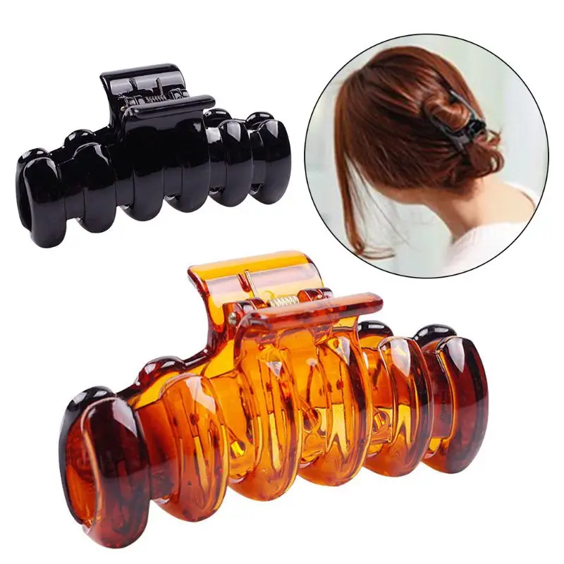 New Women Girls Large Plastic Grab Claws Clamp Braided Hollow Out Octopus Hair Clips Casual Ponytail Holder Strong Barrette
New Women Girls Large Plastic Grab Claws Clamp Braided Hollow Out Octopus Hair Clips Casual Ponytail Holder Strong Barrette