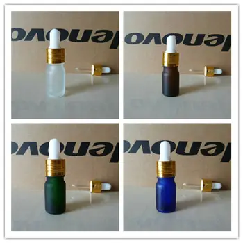 5ml clear/blue/green/brown frosted Glass Essential Oil Bottle With aluminum shiny gold(lines) dropper cap.Essential Oil bottle
5ml clear/blue/green/brown frosted Glass Essential Oil Bottle With aluminum shiny gold(lines) dropper cap.Essential Oil bottle
