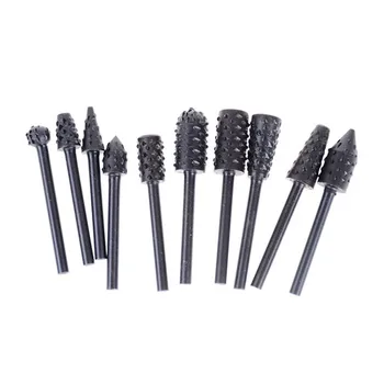 10pcs Electric Grinding Engrave 1/8" Shank Tungsten Carbide Milling Cutter Set Rotary Tool Burr Double Diamond Cut Dremel Tools
10pcs Electric Grinding Engrave 1/8" Shank Tungsten Carbide Milling Cutter Set Rotary Tool Burr Double Diamond Cut Dremel Tools