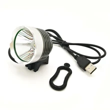 XM-L T6 1500 Lumen LED Bicycle Light Bike Light For Bike Cycling Bike Bicycle Waterpoof Front Light USB powered by power bank