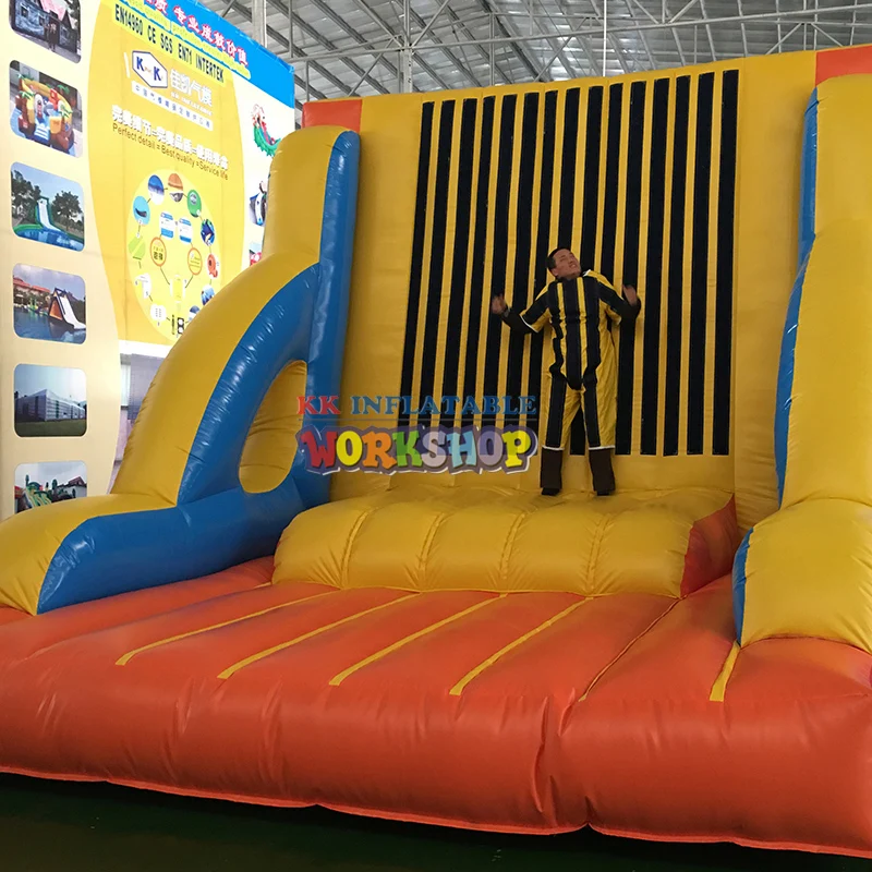 Inflatable Climbing Sticky Wall with Suit / Inflatable stick jumping wall for Kids
Inflatable Climbing Sticky Wall with Suit / Inflatable stick jumping wall for Kids