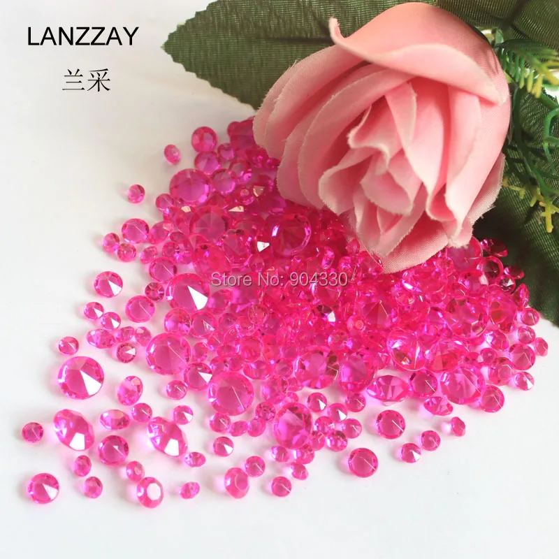 Free Shipping LANZZAY 1200pcs Fuchsia Mix 3 Sizes Acrylic Crystal Diamond Confetti Wedding Party Table Vase Decoration
Free Shipping LANZZAY 1200pcs Fuchsia Mix 3 Sizes Acrylic Crystal Diamond Confetti Wedding Party Table Vase Decoration