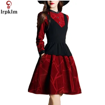 2018 Spring New Fashion Sexy Waist Slim Sweater + Elegant Temperament Collar Pocket Dress Two-Piece Party Dress CH211
2018 Spring New Fashion Sexy Waist Slim Sweater + Elegant Temperament Collar Pocket Dress Two-Piece Party Dress CH211
