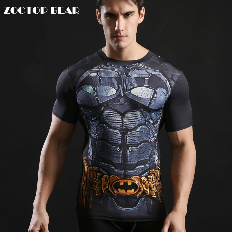 Batman Tops Compression funny Tees Fitness Superhero Superman Tshirts 2017 Summer Round Neck 3D Printed T shirt ZOOTOP BEAR
Batman Tops Compression funny Tees Fitness Superhero Superman Tshirts 2017 Summer Round Neck 3D Printed T shirt ZOOTOP BEAR