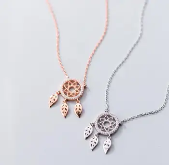 1pc 100% real Sterling Silver 925 Fine Jewelry white cz AAA+ White/ Gold Dreamcatcher Tassel Pendant Necklace GTLX1931
1pc 100% real Sterling Silver 925 Fine Jewelry white cz AAA+ White/ Gold Dreamcatcher Tassel Pendant Necklace GTLX1931