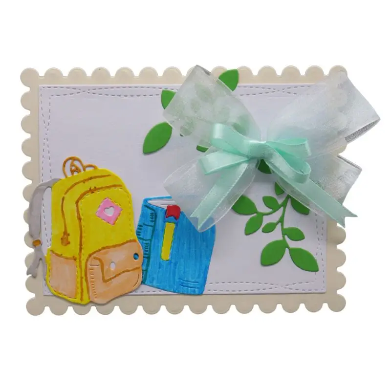 School Bag Backpack Metal Cutting Dies Stencil Scrapbooking Album Stamp Paper Card Embossing Craft Decor
School Bag Backpack Metal Cutting Dies Stencil Scrapbooking Album Stamp Paper Card Embossing Craft Decor