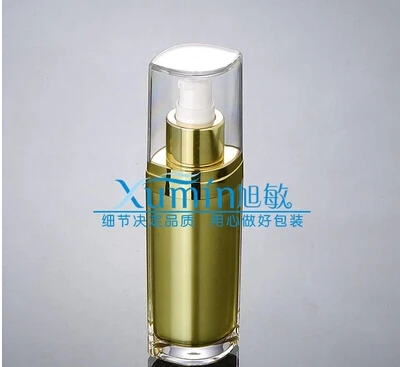 120ml gold Acrylic eye -shape flat press pump lotion bottle,Cosmetic Packaging, cosmetic container,
120ml gold Acrylic eye -shape flat press pump lotion bottle,Cosmetic Packaging, cosmetic container,