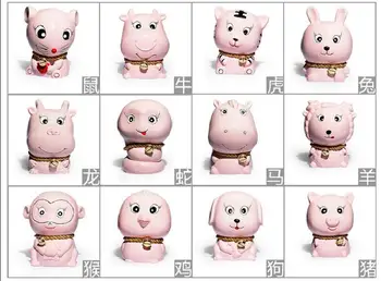 crafts ceramic Zodiac cattle Tiger rabbit dragon snake Horse sheep Chicken and dog pigs Cartoon savings jar Piggy bank
crafts ceramic Zodiac cattle Tiger rabbit dragon snake Horse sheep Chicken and dog pigs Cartoon savings jar Piggy bank