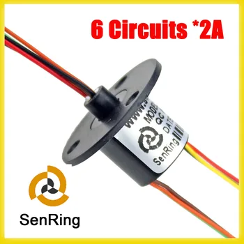 Capsule Slip ring OD 12.5mm 6 wires for CCTV systems, medical equipment, robotics
Capsule Slip ring OD 12.5mm 6 wires for CCTV systems, medical equipment, robotics
