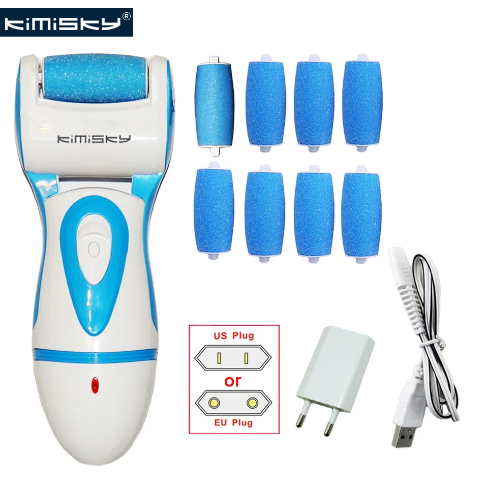 KIMISKY Blue FOOT CARE TOOL Callous PEDICURE tools Electric Exfoliator Callus Remover foot file Dead skin remover Pies Callos
KIMISKY Blue FOOT CARE TOOL Callous PEDICURE tools Electric Exfoliator Callus Remover foot file Dead skin remover Pies Callos