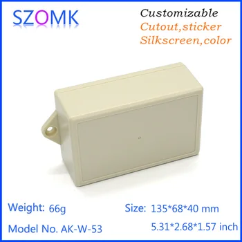 (4 pcs) panel cabinet electronics case housing 135*68*40mm distrubition enclosure project box for Diy housing box project case
(4 pcs) panel cabinet electronics case housing 135*68*40mm distrubition enclosure project box for Diy housing box project case