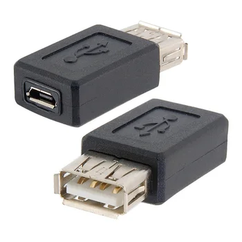 CYSM 10pcs/lot Black USB 2.0 Type A Female to Micro USB B Female Adapter Plug Converter usb 2.0 to Micro usb connector
CYSM 10pcs/lot Black USB 2.0 Type A Female to Micro USB B Female Adapter Plug Converter usb 2.0 to Micro usb connector