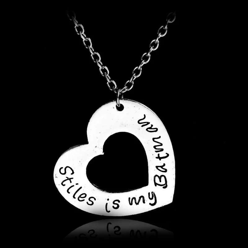 HANCHANG America Television Teen Wolf Stiles is My Batman Hollow Double Heart Vintage Pendant Hot Sale Necklace For Women
HANCHANG America Television Teen Wolf Stiles is My Batman Hollow Double Heart Vintage Pendant Hot Sale Necklace For Women